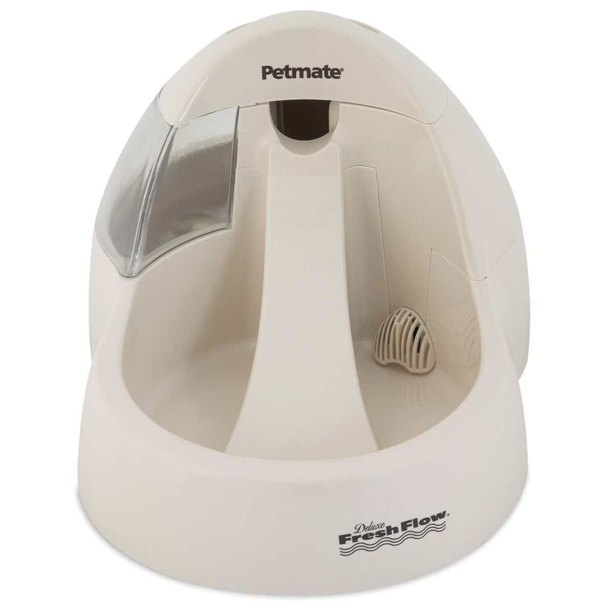 Fontaine pour Animaux de Compagnie Pet Mate Deluxe Fresh Flow Cream Beige Plastique 3 L