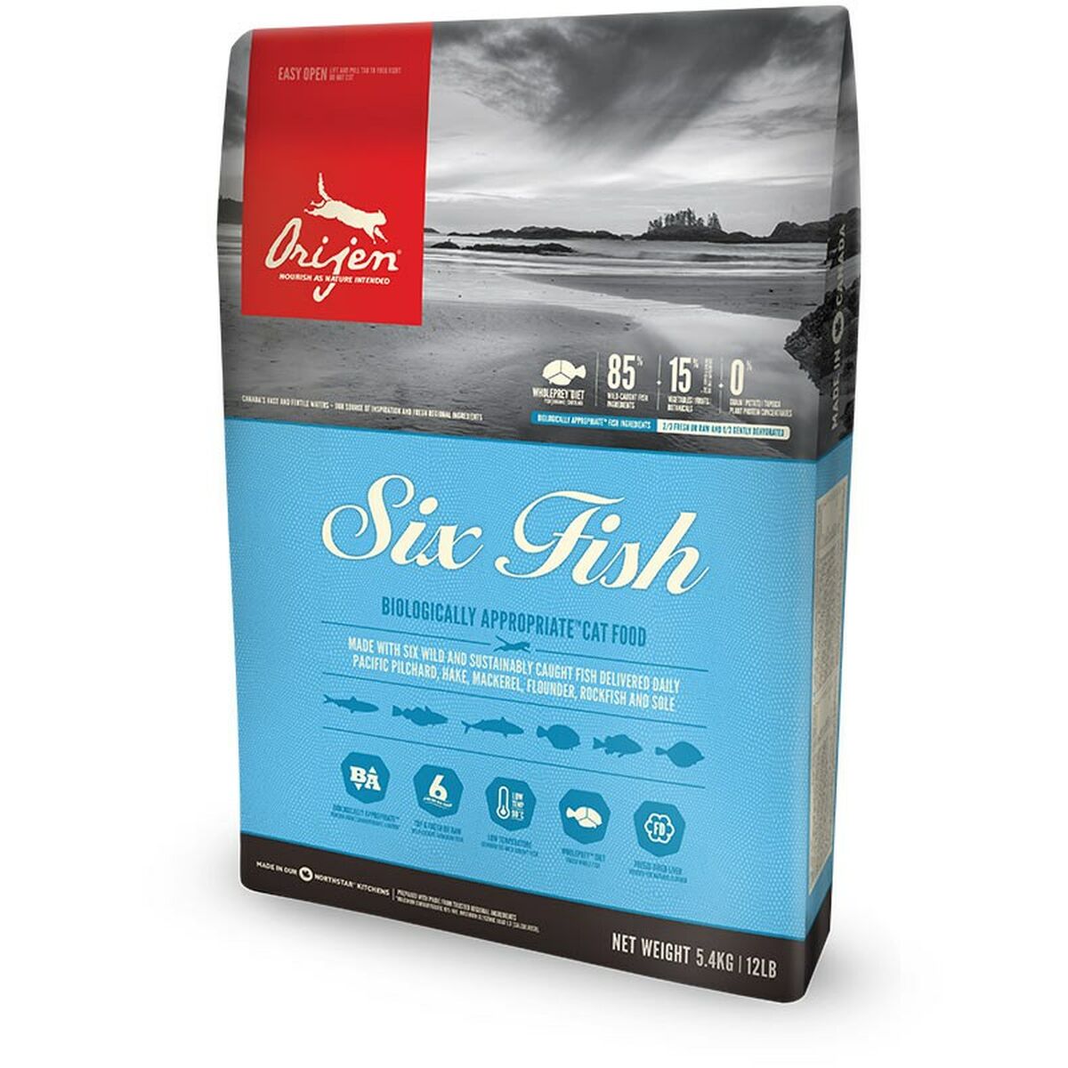 Aliments pour chat Orijen Poisson 1,8 kg