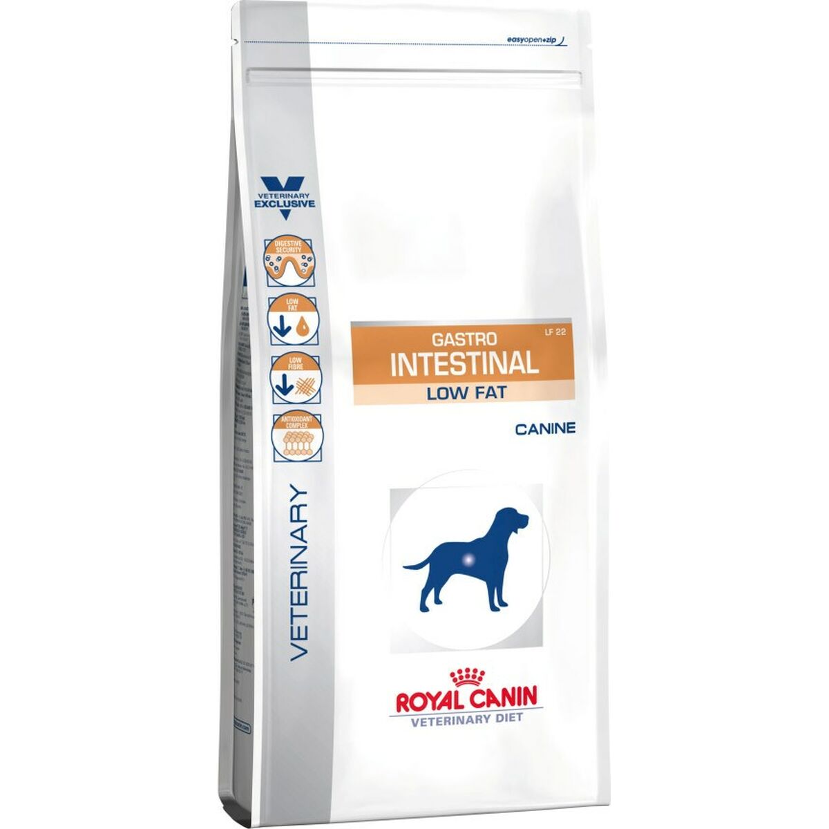 Nourriture Royal Canin Gastrointestinal Low Fat Adulte Poulet Veau Riz Oiseaux 6 Kg