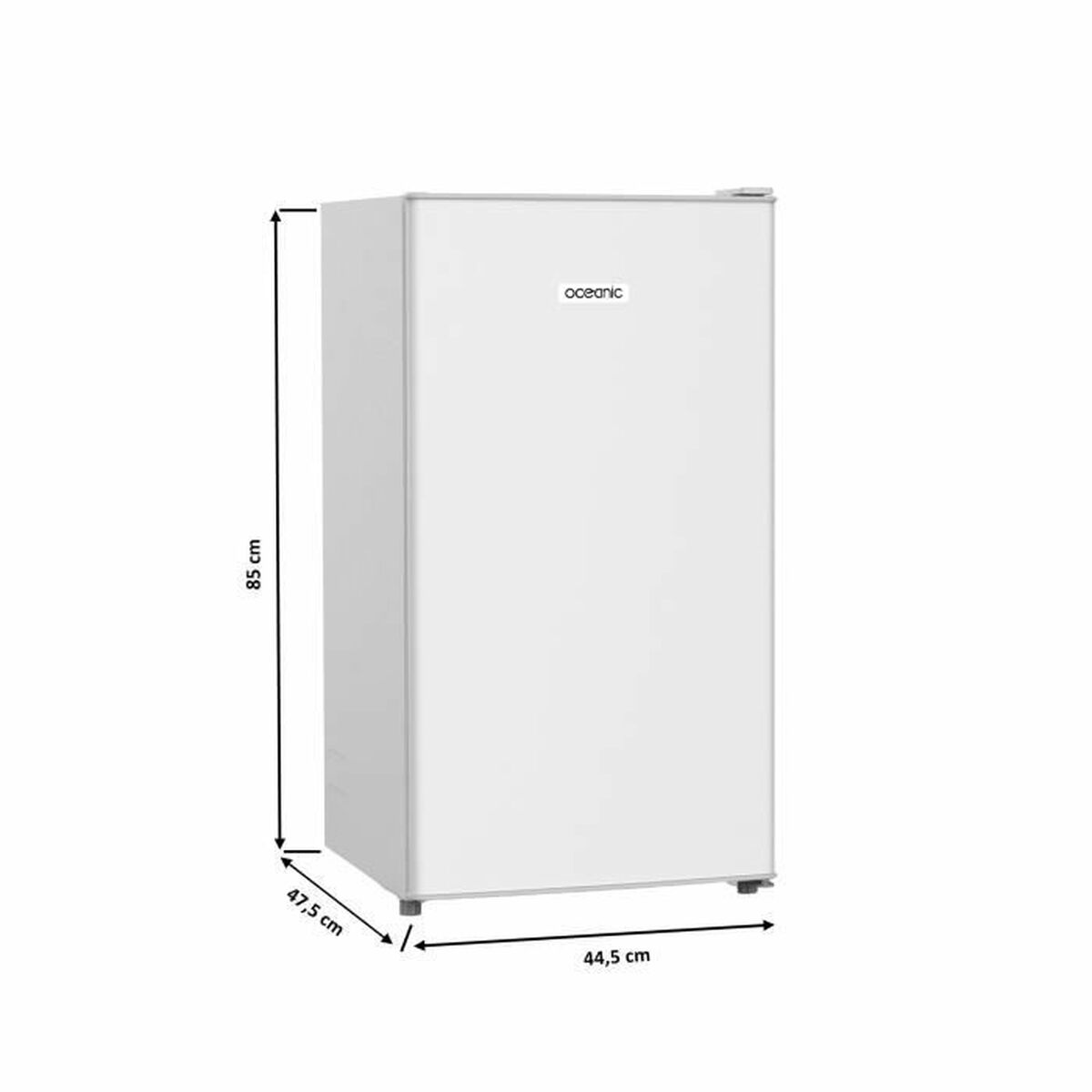 Mini réfrigérateur Oceanic Blanc 90 L