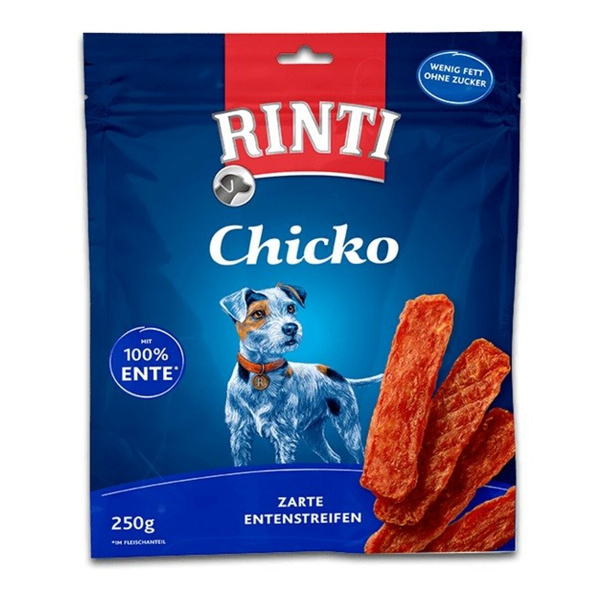 Snack pour chiens Rinti Canard 250 g 3 Pièces