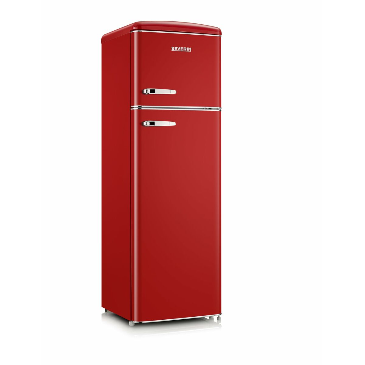 Réfrigérateur Combiné Severin RKG8983     167 Rouge 246 l