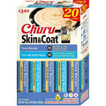 Collation pour Chat Inaba Churu Skin&Coat Poisson