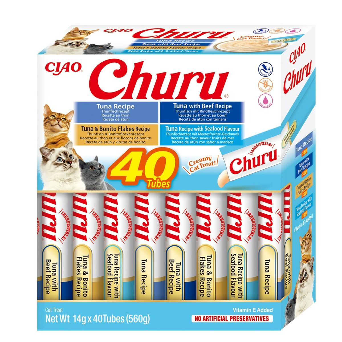 Collation pour Chat Inaba Poisson