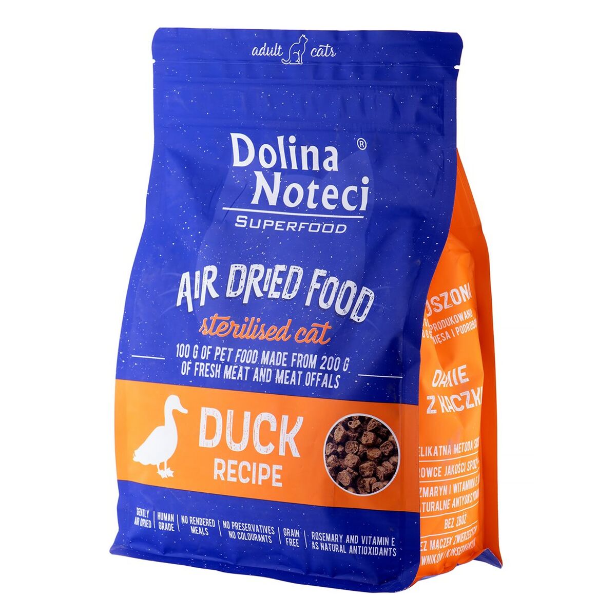 Aliments pour chat Dolina Noteci 8534 Canard 1 kg