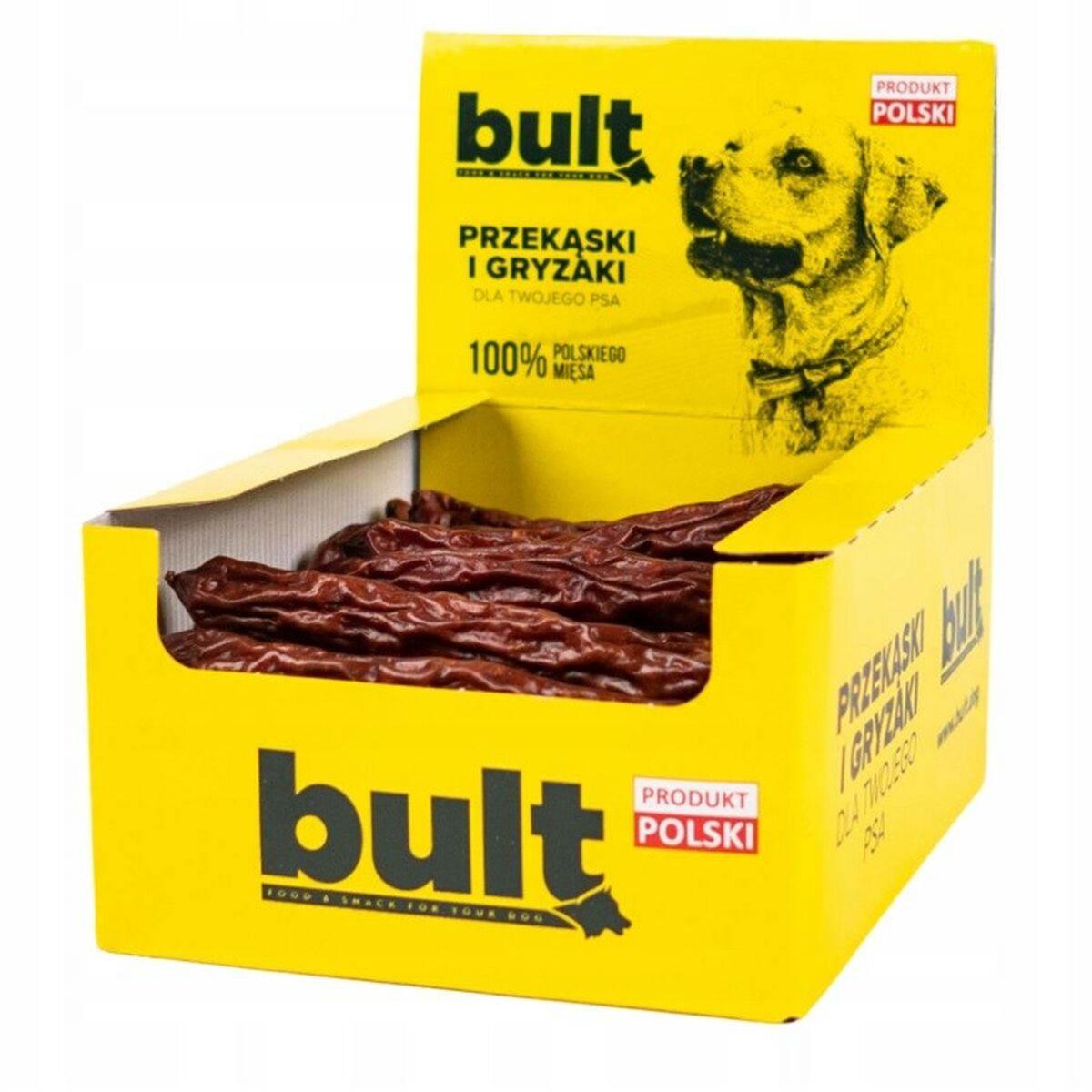 Snack pour chiens Bult Viande de bœuf 1 kg