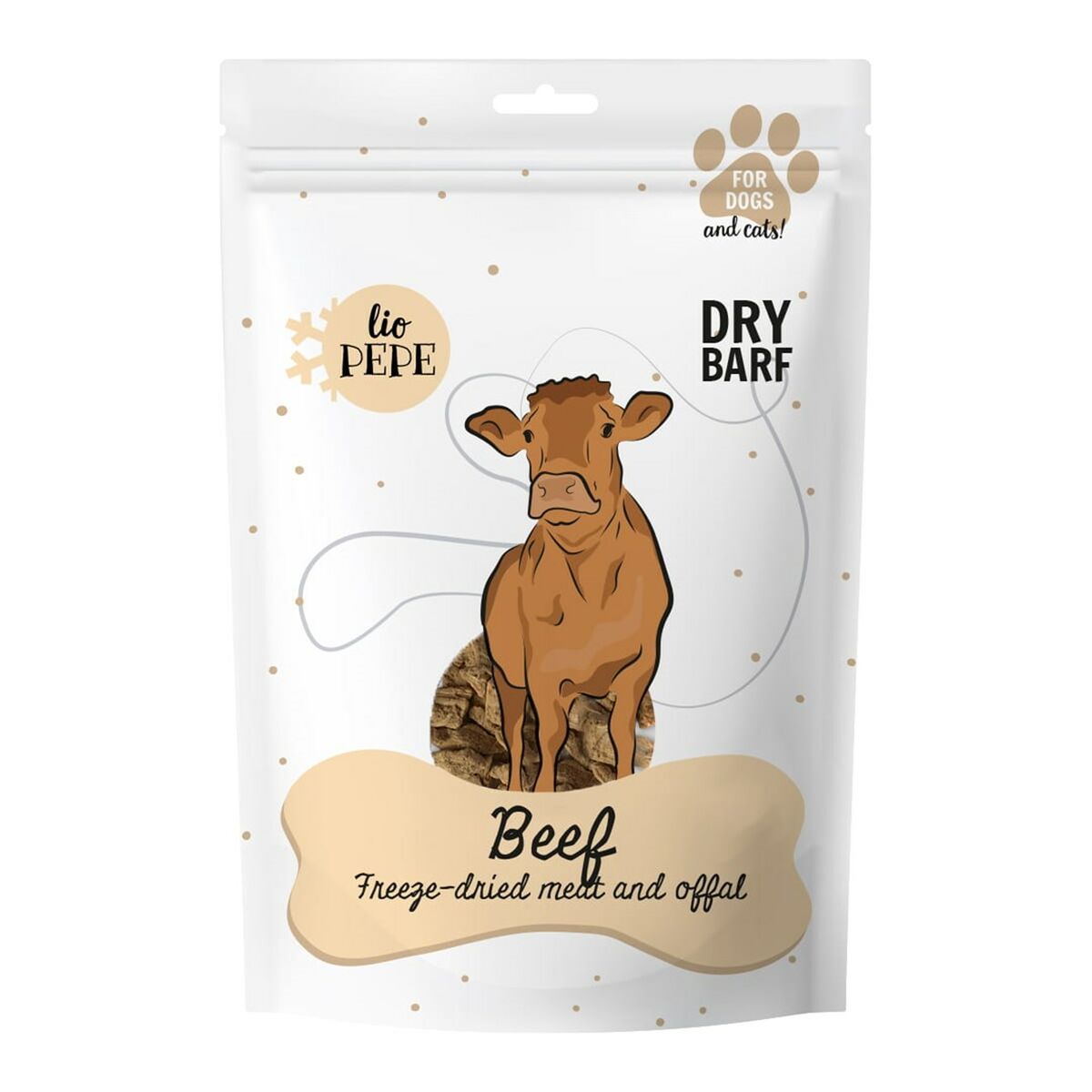 Snack pour chiens Paka Zwierzaka Viande de bœuf 180 g