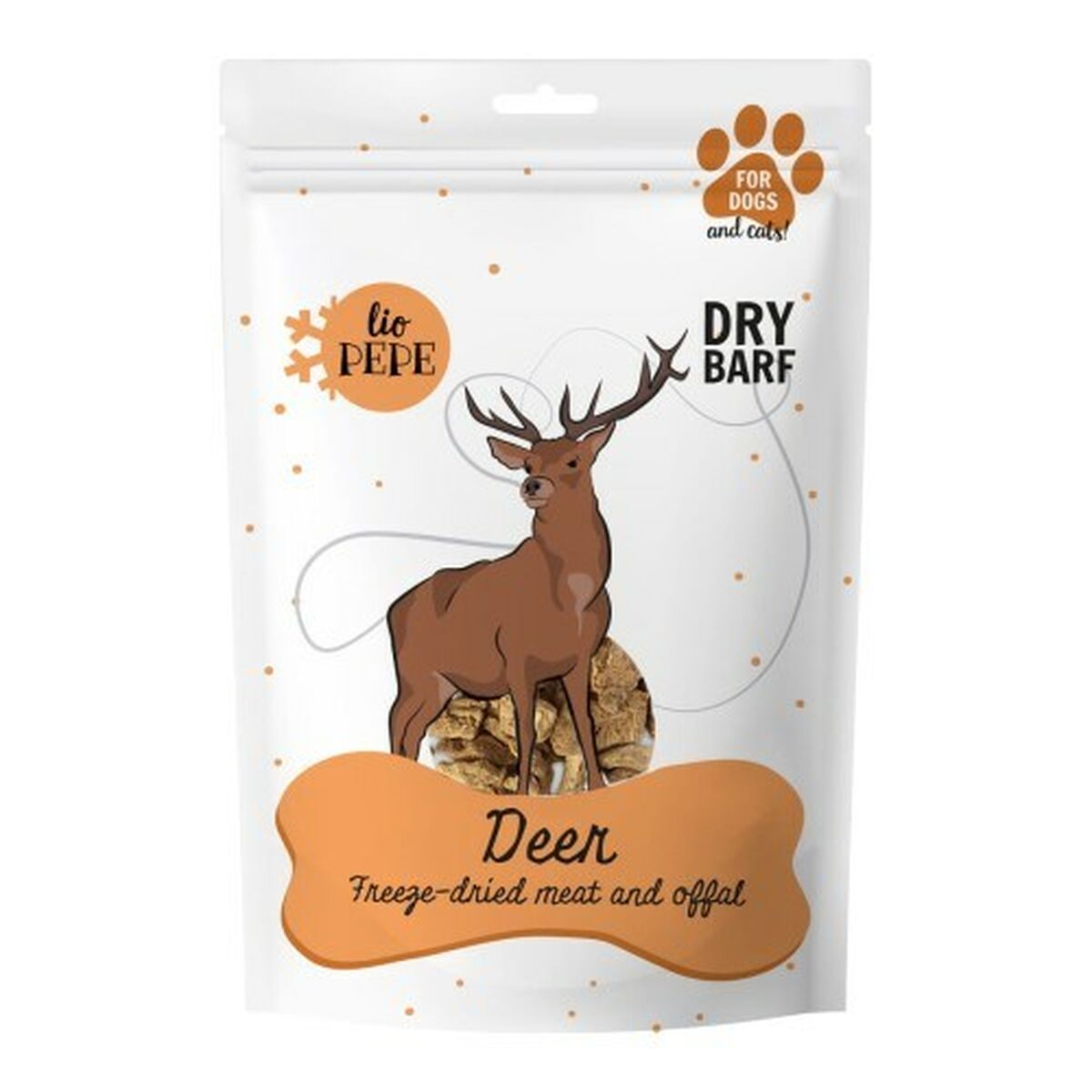 Snack pour chiens Paka Zwierzaka Cerf 180 g
