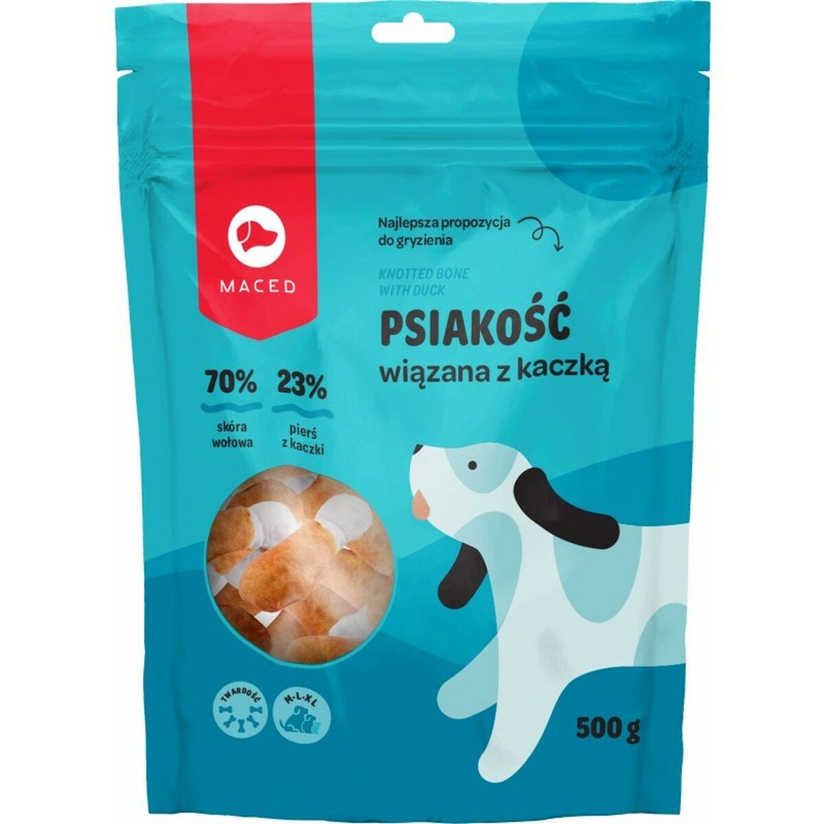 Snack pour chiens Maced Veau Canard 500 g