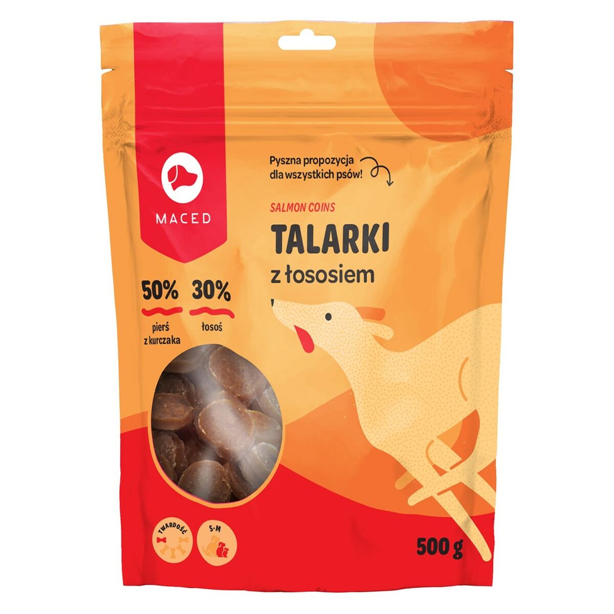 Snack pour chiens Maced Saumon Poisson 500 g