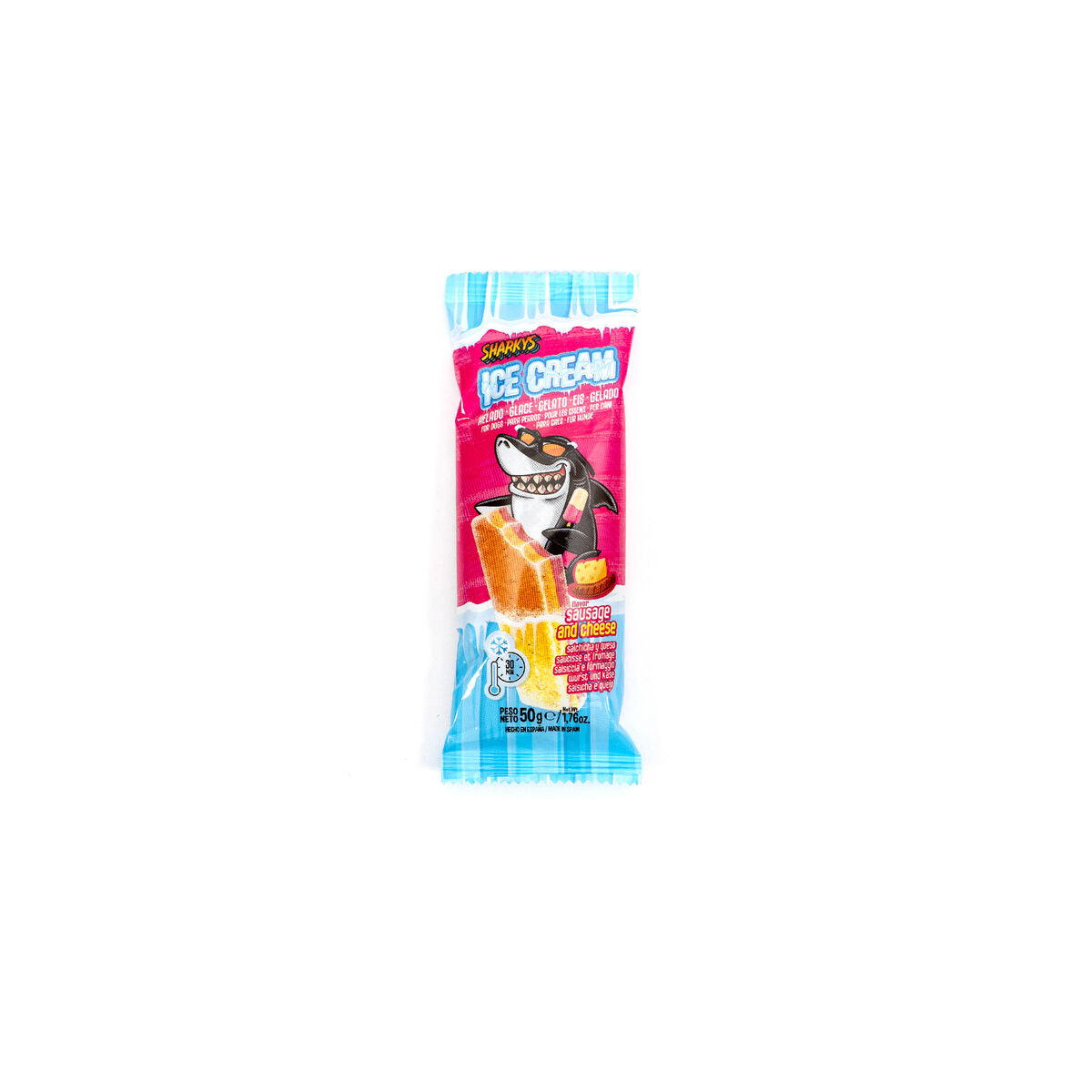Snack pour chiens Snackys Fromage Saucisses 24 Unités
