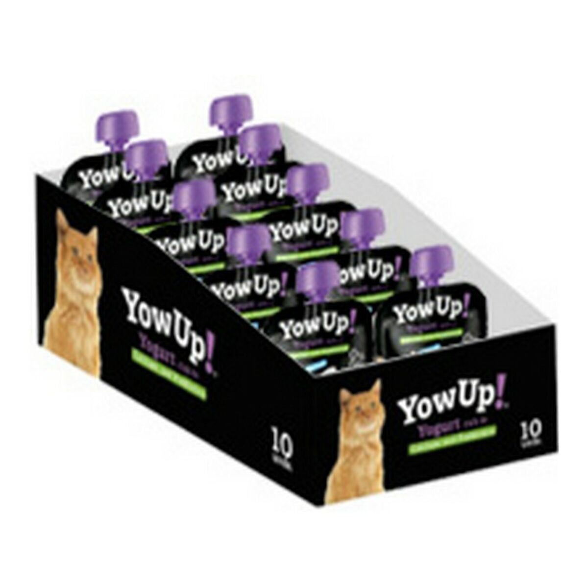 Alimentation humide YowUp 10 x 85 g Yoghourt Chat 10 Unités