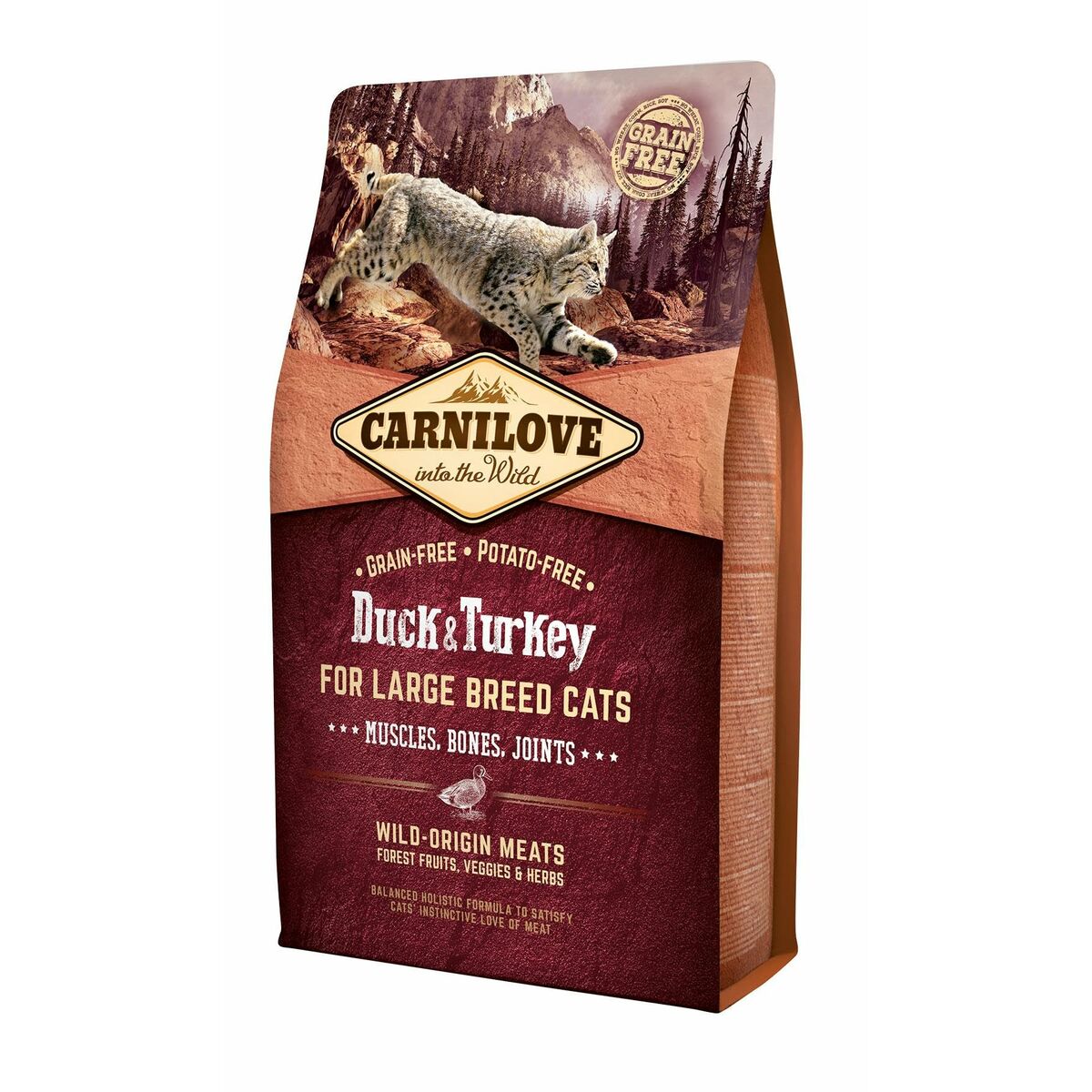 Aliments pour chat Carnilove Canard 2 Kg
