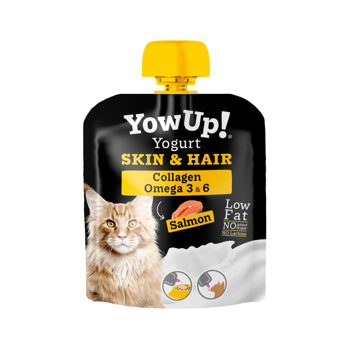 Aliments pour chat YowUp Skin & Hair 10 Unités